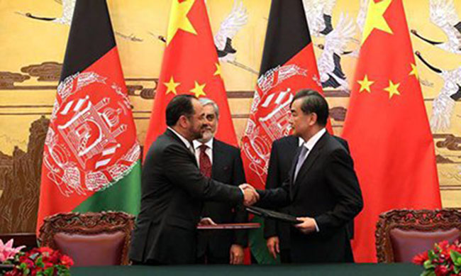 Afghanistan, China Sign Six Cooperation Agreements